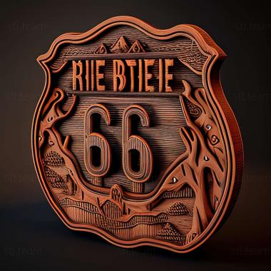 3D model Ride to Hell Route 666 game (STL)